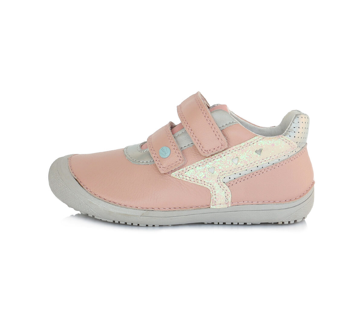 D.D.Step nahast tossud, Baby Pink 063 D.D.Step - HellyK - Kvaliteetsed lasteriided, villariided, barefoot jalatsid