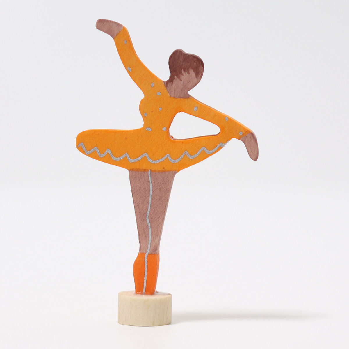 Grimm´s dekoratiivfiguur “Baleriin Apelsiniõis” Grimm's puidust mänguasjad - HellyK - Kvaliteetsed lasteriided, villariided, barefoot jalatsid