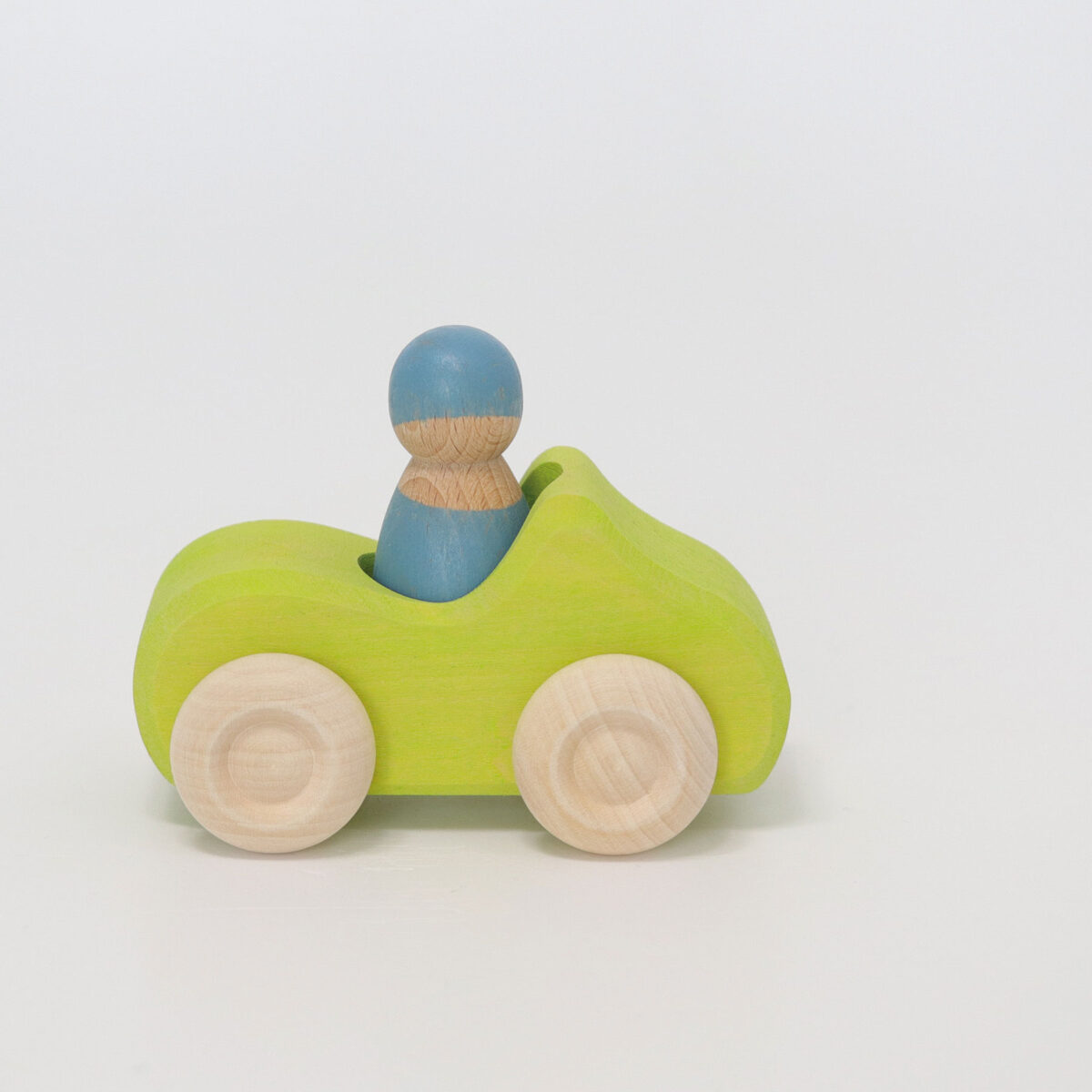Grimm´s Roheline Auto Grimm's kõristid, autod ja tõmmatavad mänguasjad - HellyK - Kvaliteetsed lasteriided, villariided, barefoot jalatsid