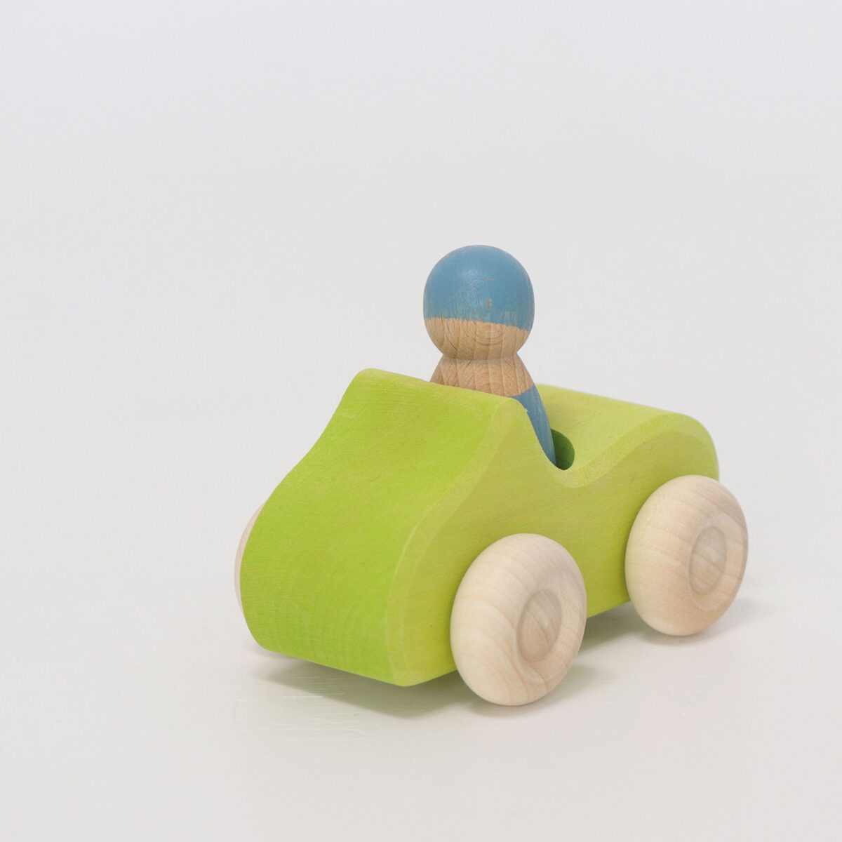 Grimm´s Roheline Auto Grimm's kõristid, autod ja tõmmatavad mänguasjad - HellyK - Kvaliteetsed lasteriided, villariided, barefoot jalatsid