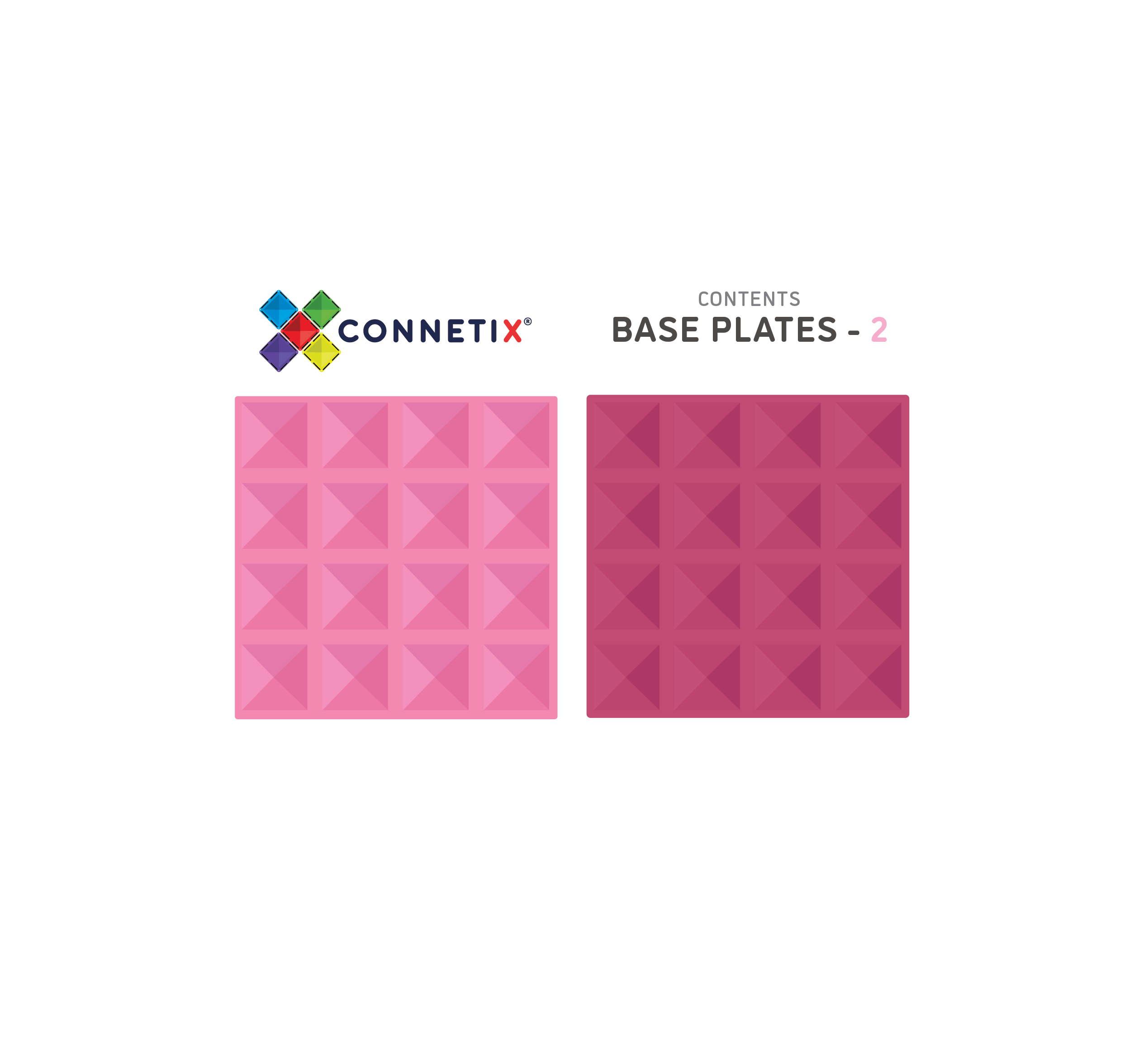 2 Base Pastel Pink Box Content
