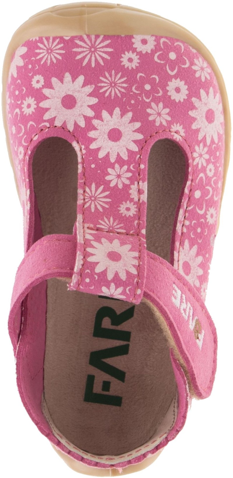 Fare Bare kingad, lilled-roosa Laste barefoot jalatsid - HellyK - Kvaliteetsed lasteriided, villariided, barefoot jalatsid