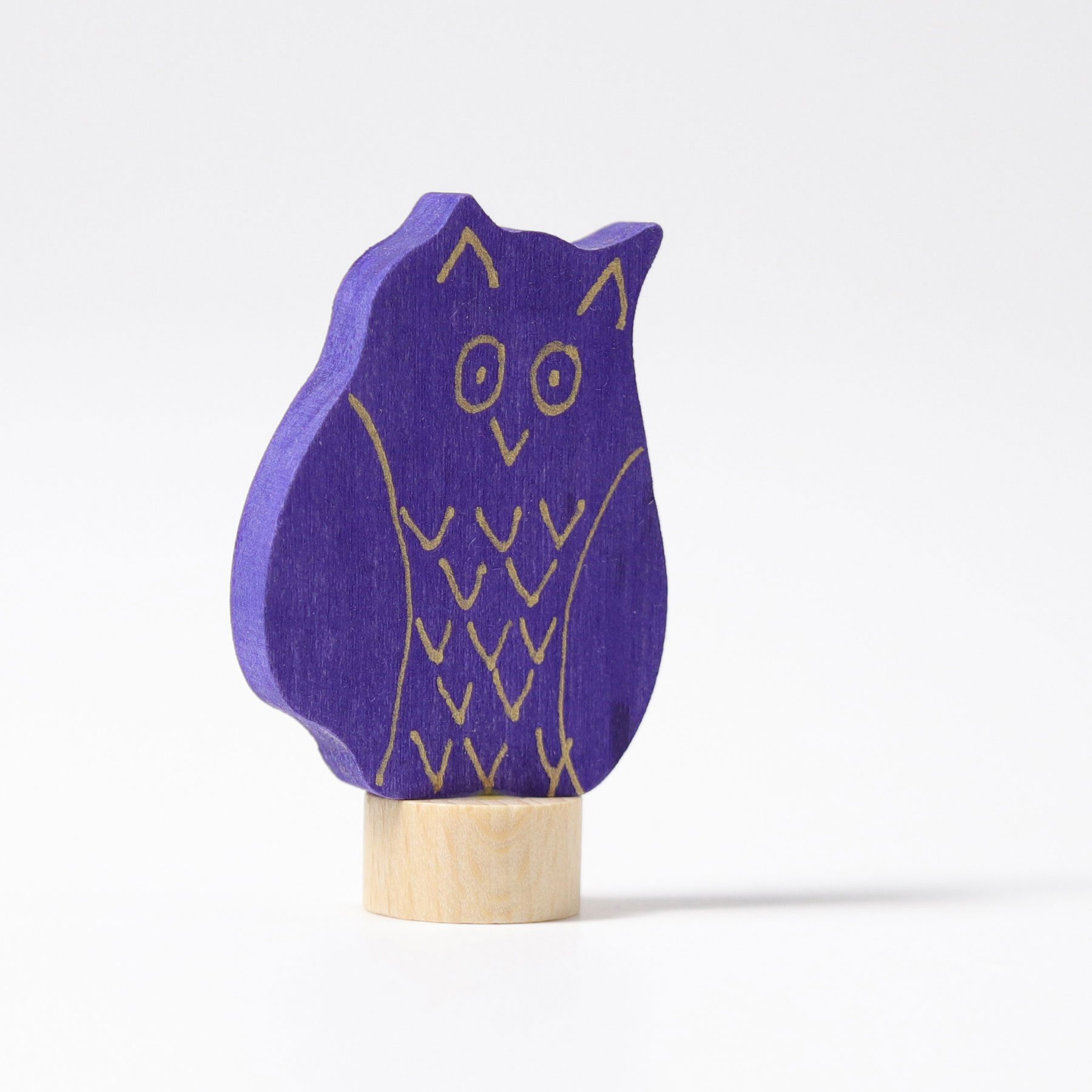 Grimm´s dekoratiivfiguur ” Öökull “ Grimm's puidust mänguasjad - HellyK - Kvaliteetsed lasteriided, villariided, barefoot jalatsid