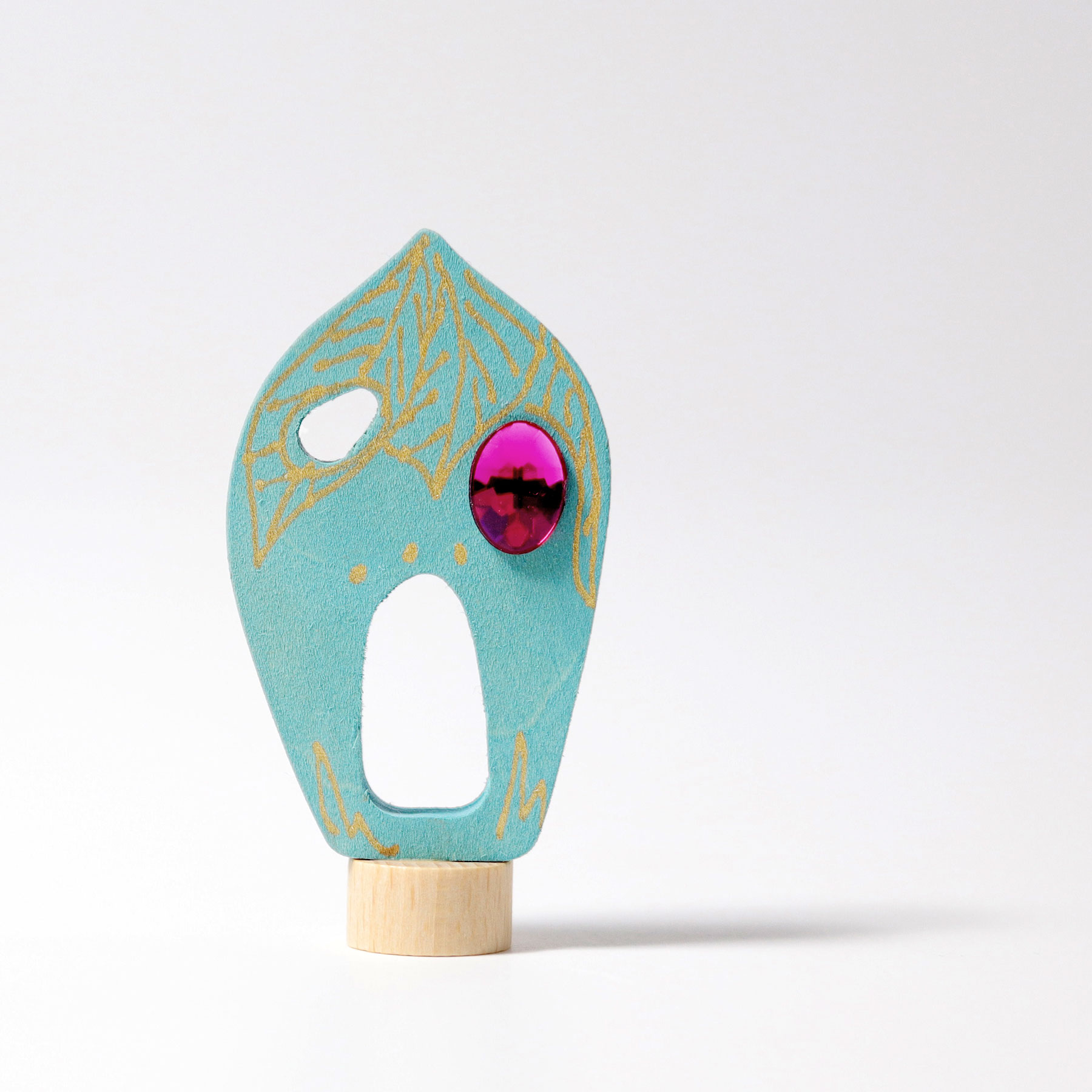 Grimm´s dekoratiivfiguur ” House Leafs “ Grimm's puidust mänguasjad - HellyK - Kvaliteetsed lasteriided, villariided, barefoot jalatsid