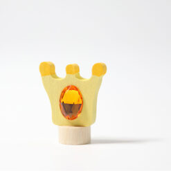 Grimm´s dekoratiivfiguur ” Kroon “ Grimm's puidust mänguasjad - HellyK - Kvaliteetsed lasteriided, villariided, barefoot jalatsid
