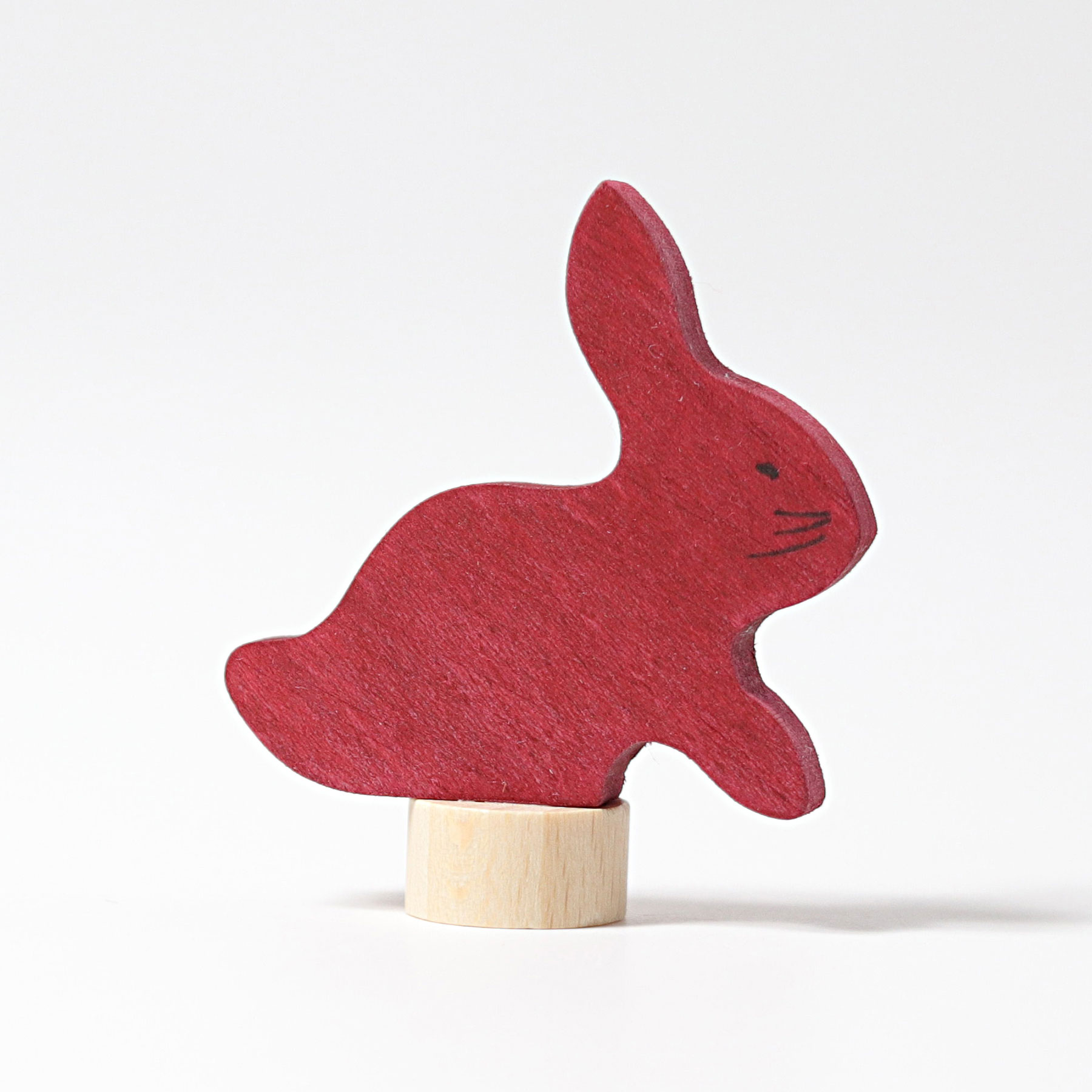 Grimm´s dekoratiivfiguur ” Jänes” Grimm's puidust mänguasjad - HellyK - Kvaliteetsed lasteriided, villariided, barefoot jalatsid