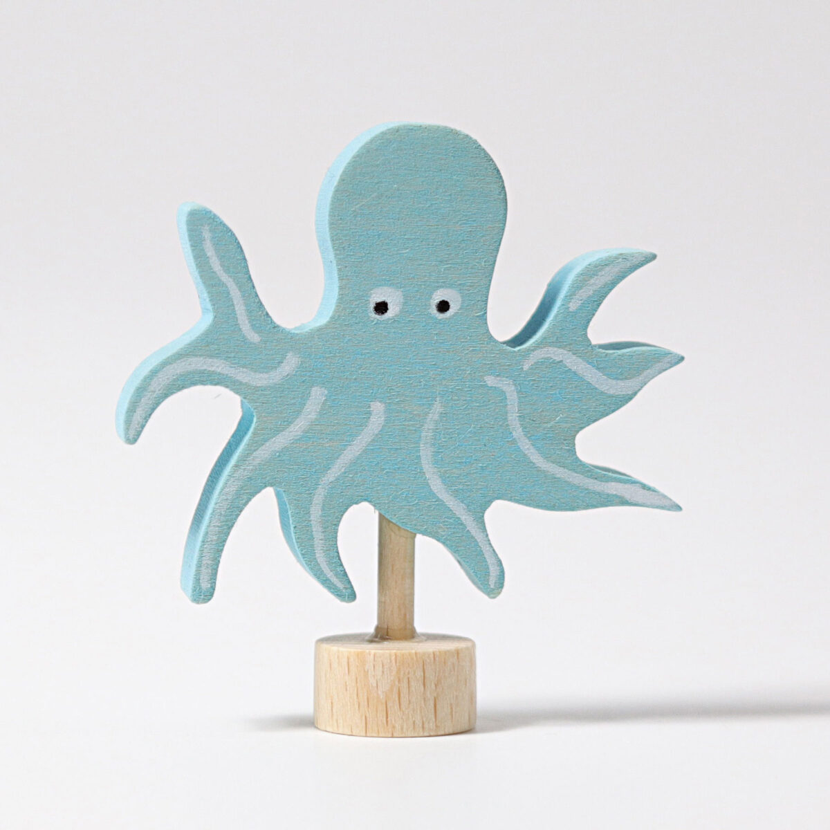 Grimm´s dekoratiivfiguur “Kaheksajalg” Grimm's puidust mänguasjad - HellyK - Kvaliteetsed lasteriided, villariided, barefoot jalatsid