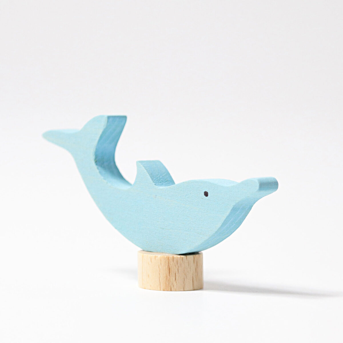 Grimm´s dekoratiivfiguur “Delfiin” Grimm's puidust mänguasjad - HellyK - Kvaliteetsed lasteriided, villariided, barefoot jalatsid