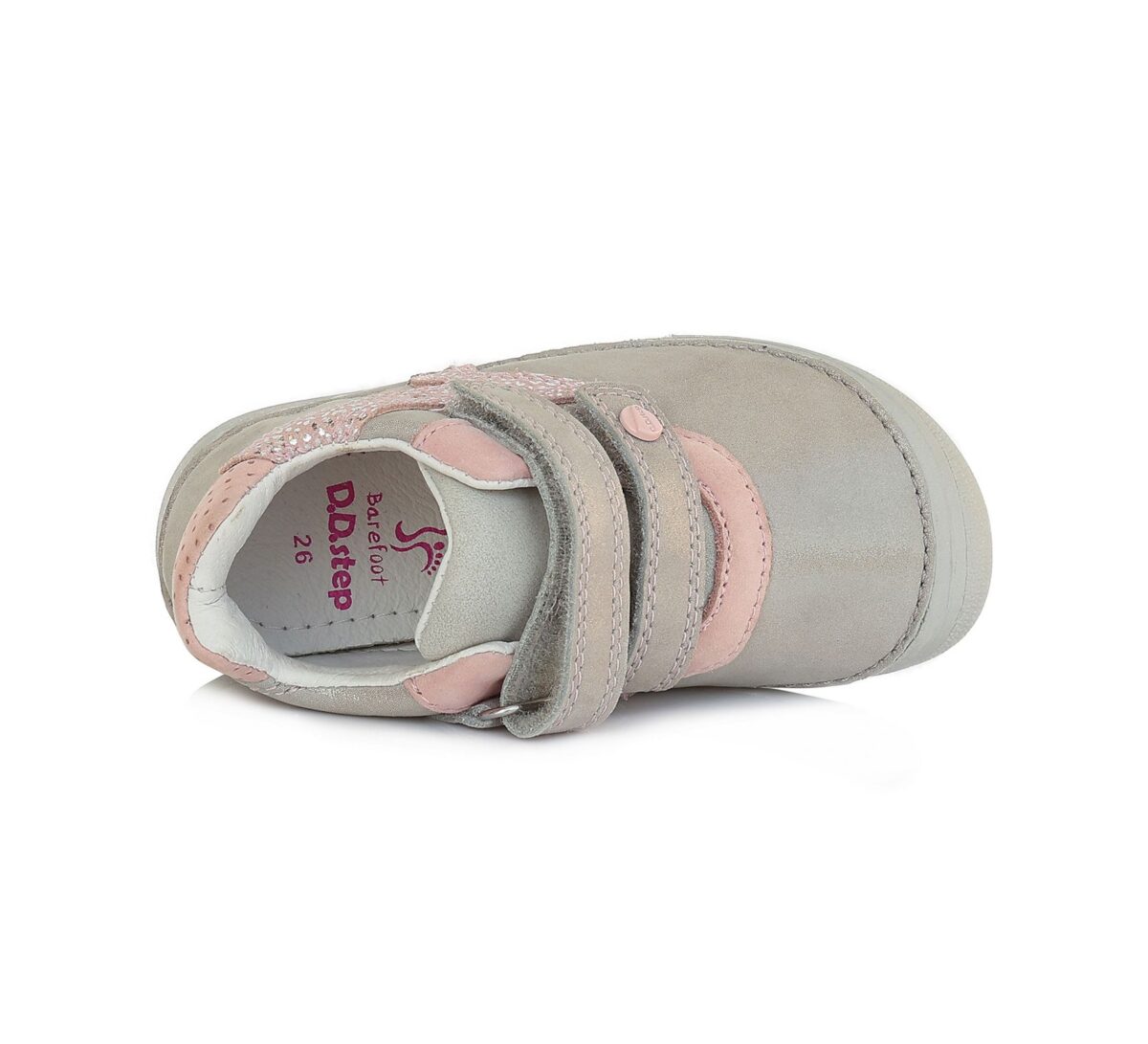 D.D.Step nahast tossud, Grey 063 D.D.Step - HellyK - Kvaliteetsed lasteriided, villariided, barefoot jalatsid