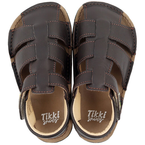 Tikki Lasta Leather sandaalid, Terra Laste barefoot jalatsid - HellyK - Kvaliteetsed lasteriided, villariided, barefoot jalatsid