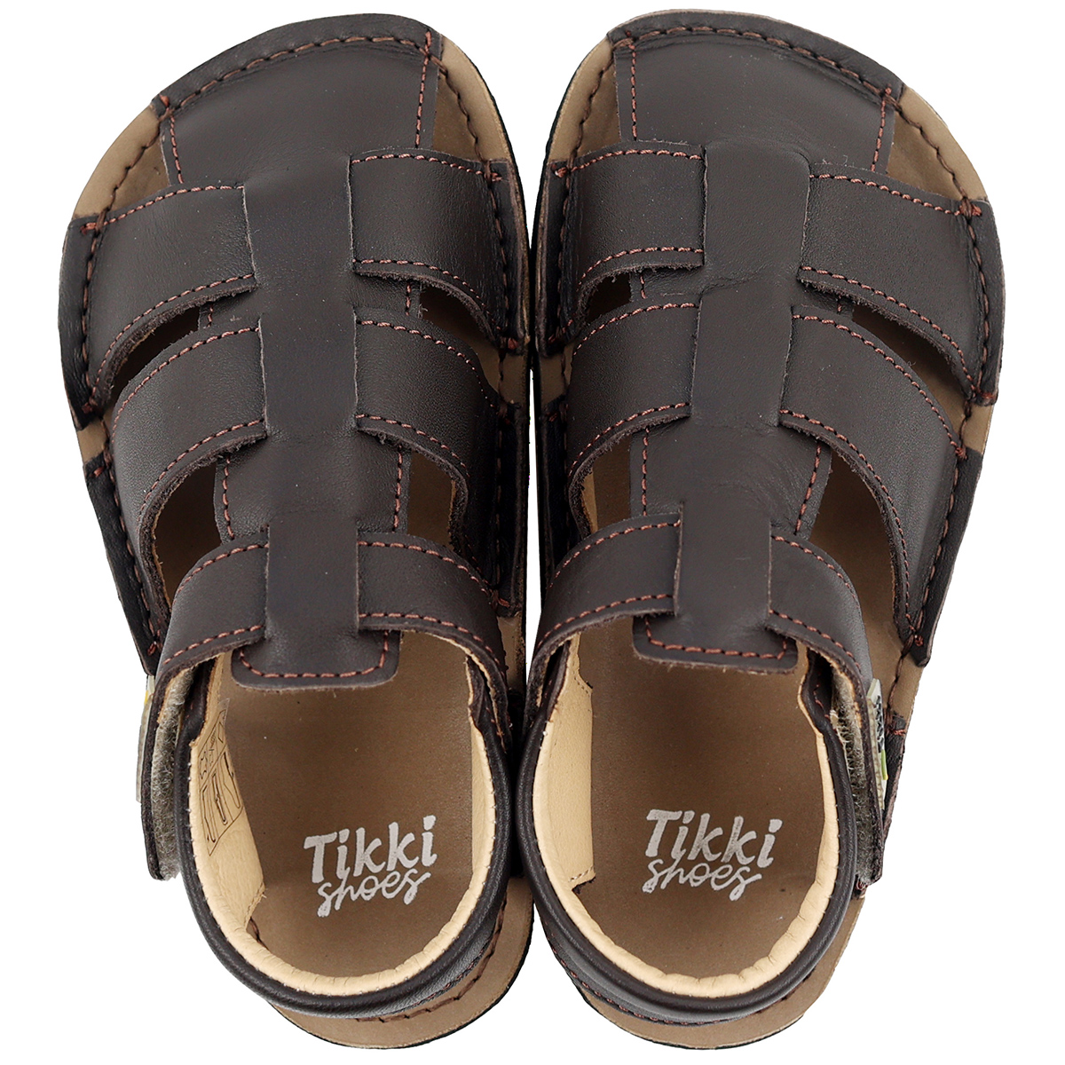 Tikki Mariposa Leather sandaalid, Confetti Laste barefoot jalatsid - HellyK - Kvaliteetsed lasteriided, villariided, barefoot jalatsid