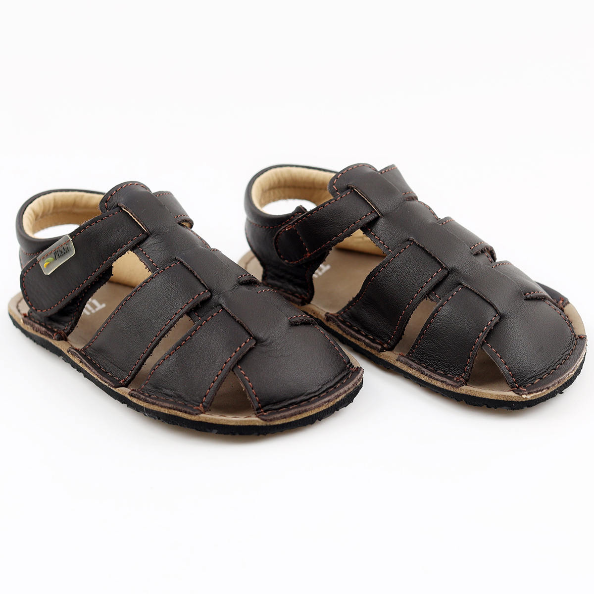 Tikki Lasta Leather sandaalid, Terra Laste barefoot jalatsid - HellyK - Kvaliteetsed lasteriided, villariided, barefoot jalatsid