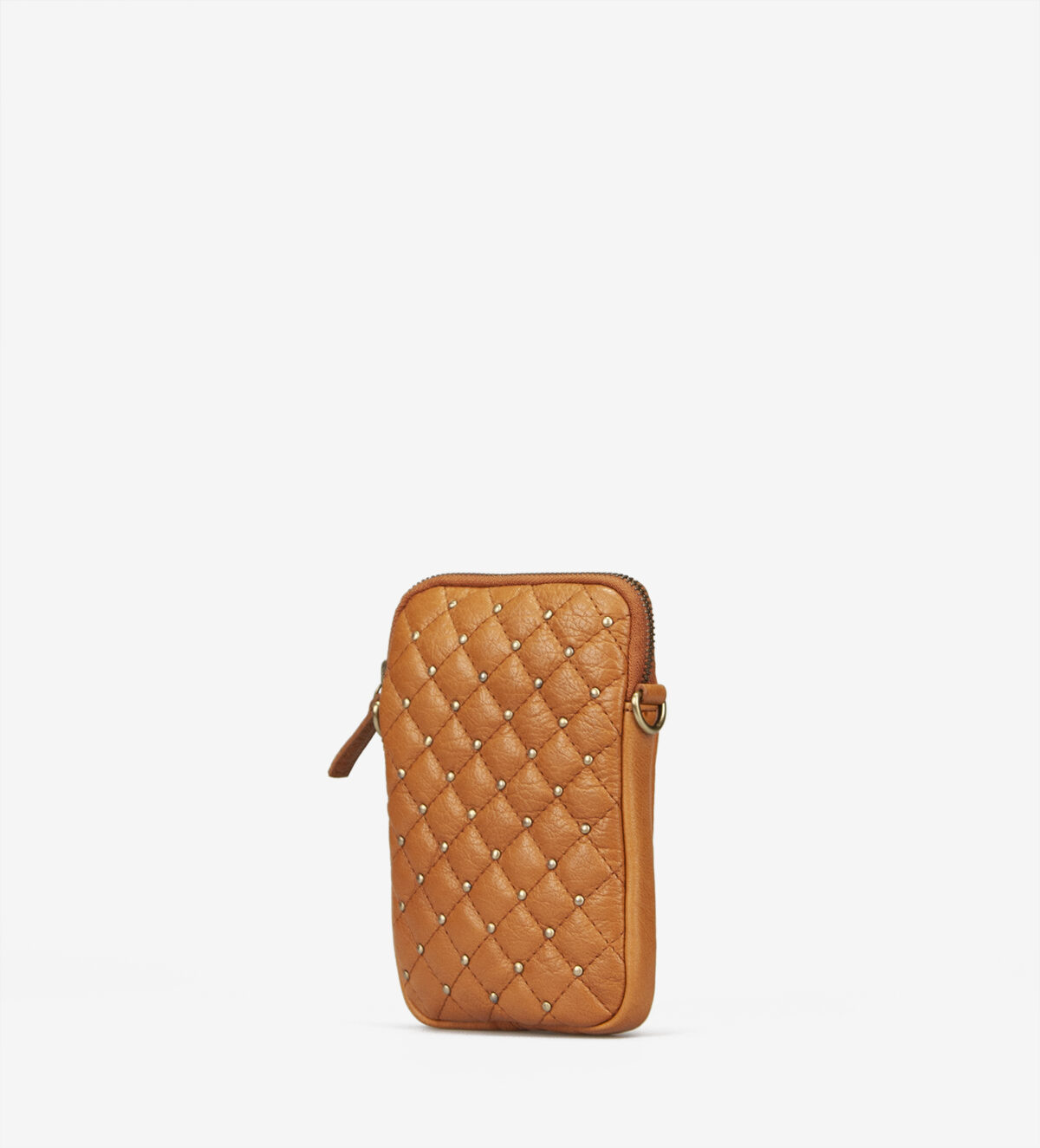 Treats nahast väike crossbody-mobiilikott Krystle Natty Cognac Kotid ja rahakotid - HellyK - Kvaliteetsed lasteriided, villariided, barefoot jalatsid