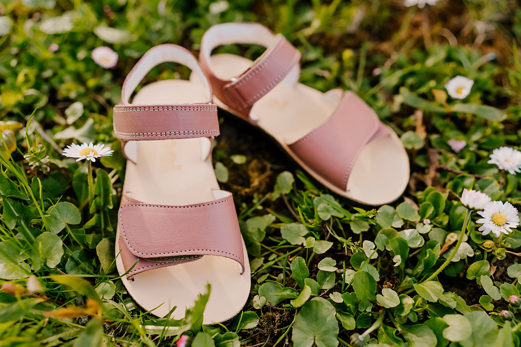 Koel4Kids Amelia, Old Pink Laste barefoot jalatsid - HellyK - Kvaliteetsed lasteriided, villariided, barefoot jalatsid