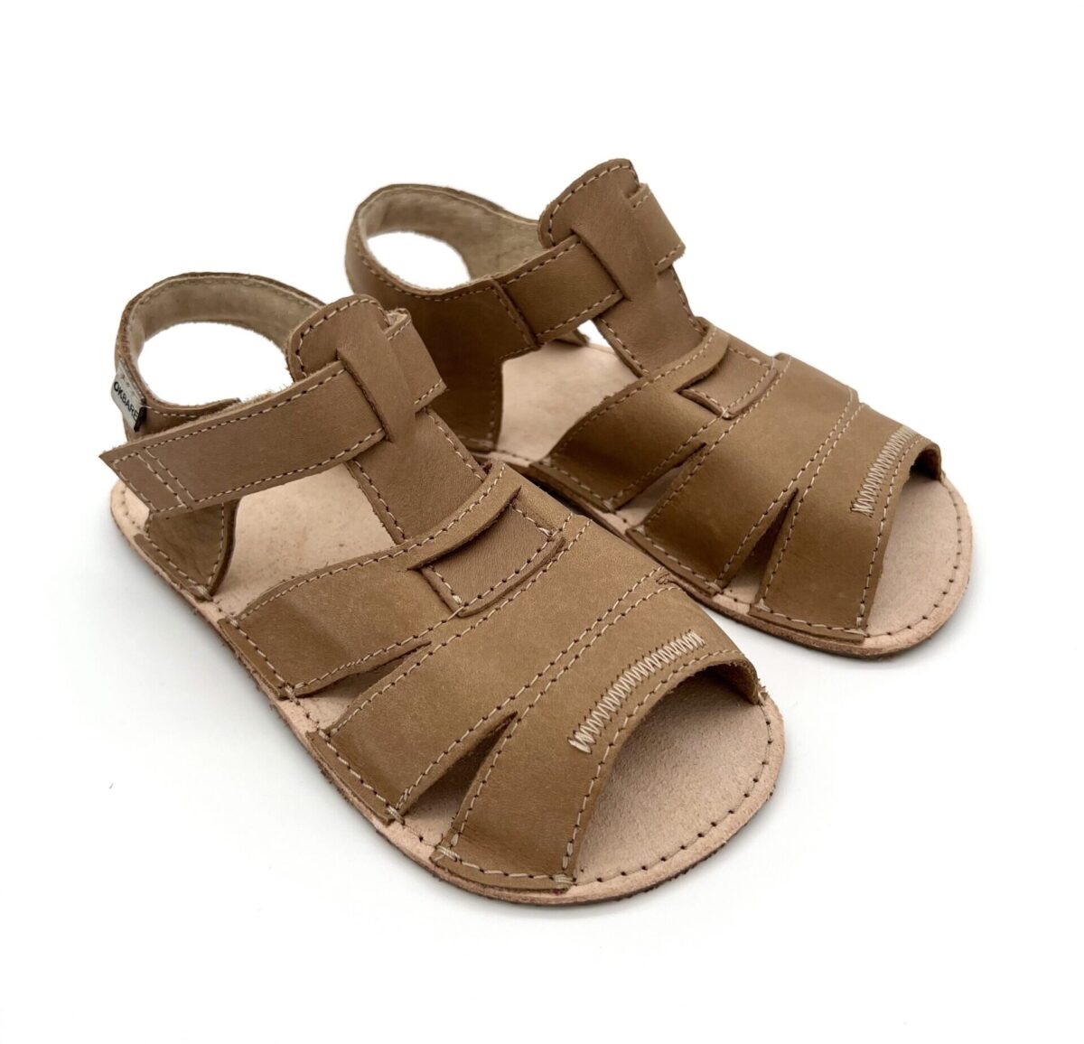 Ok Bare Miami sandaalid, Beež (G) Laste barefoot jalatsid - HellyK - Kvaliteetsed lasteriided, villariided, barefoot jalatsid