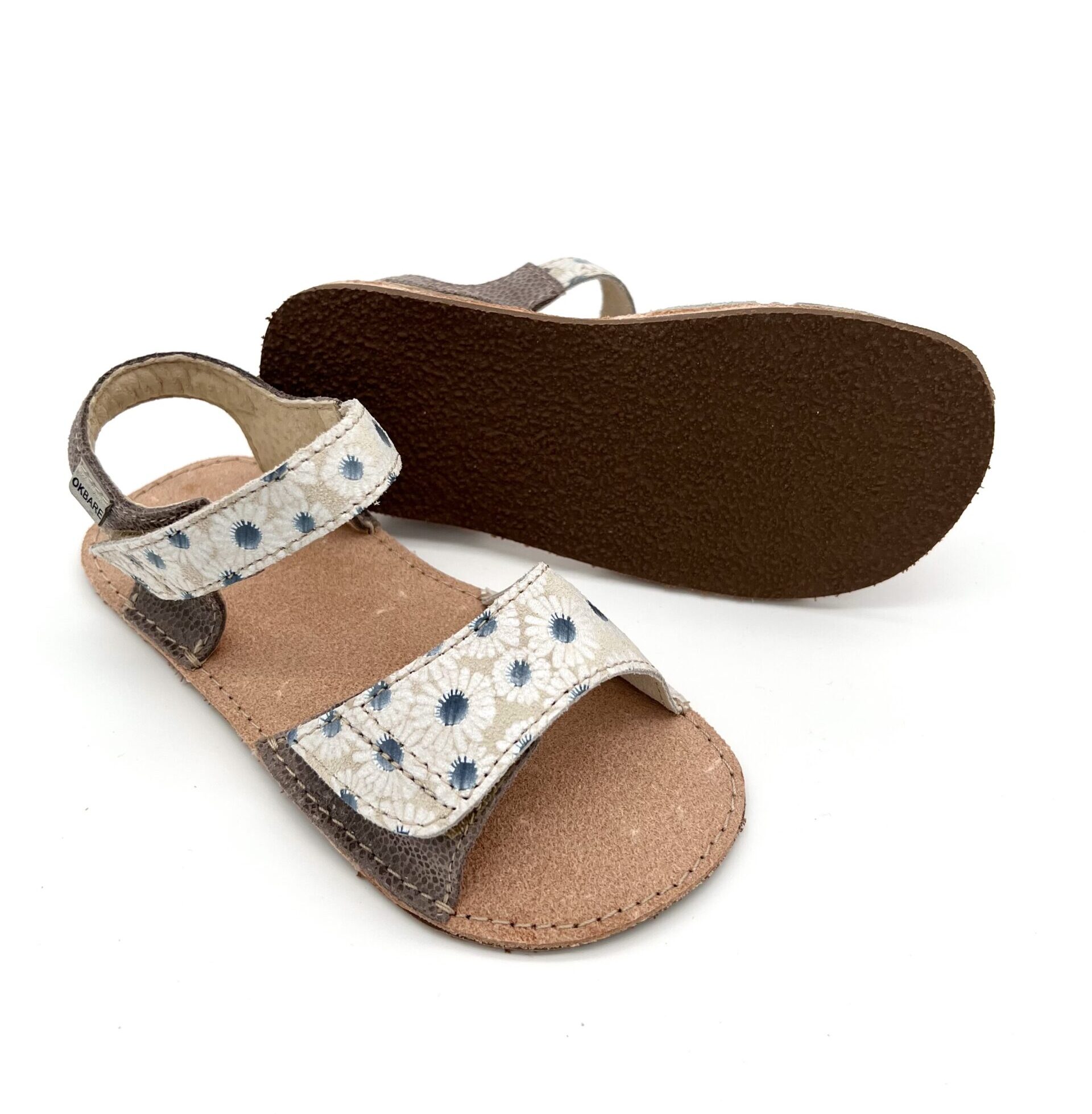 Ok Bare Palm sandaalid, Kuldkollane (G) Laste barefoot jalatsid - HellyK - Kvaliteetsed lasteriided, villariided, barefoot jalatsid
