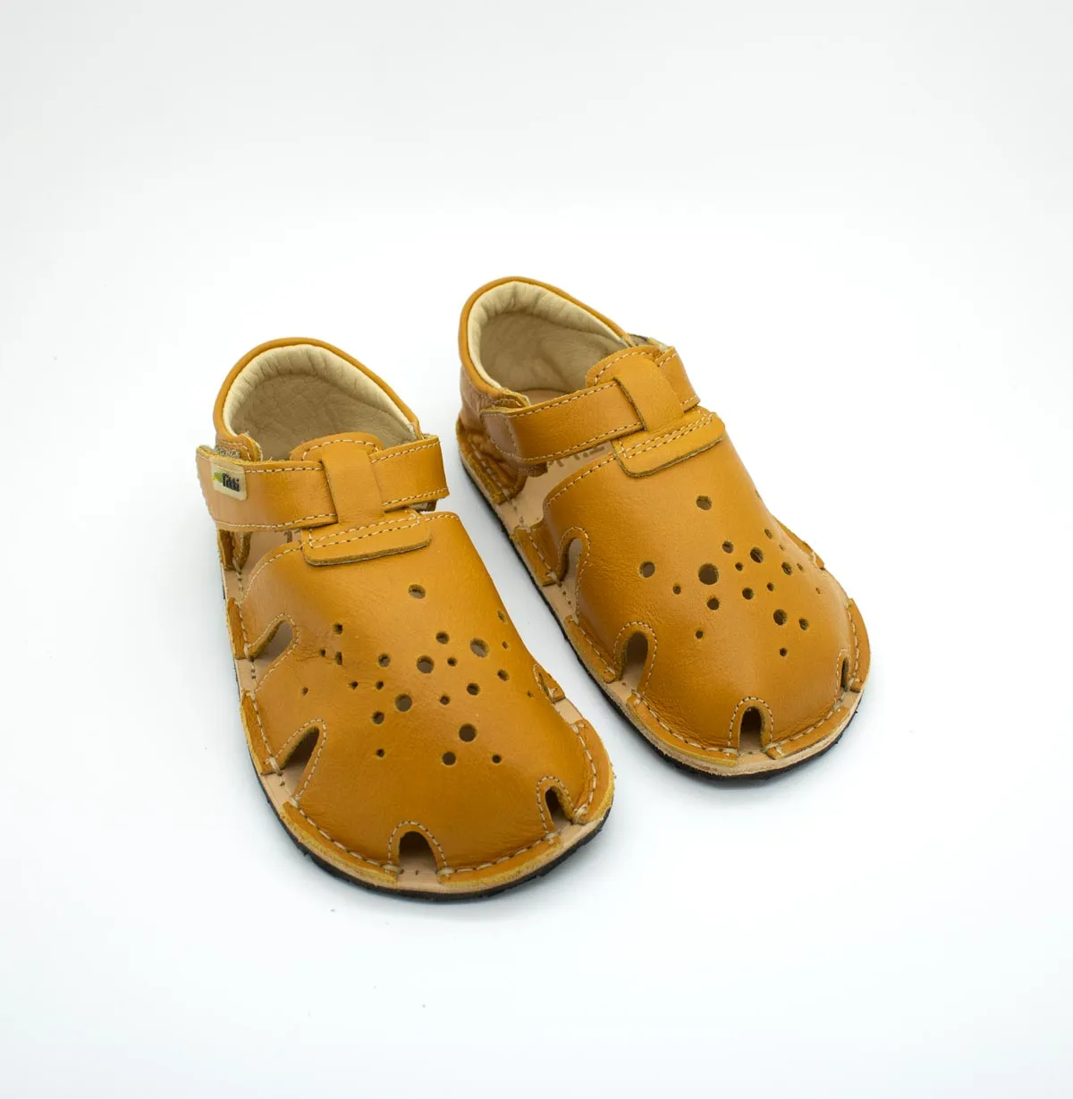 Tikki Mariposa Leather sandaalid, Lollipop Laste barefoot jalatsid - HellyK - Kvaliteetsed lasteriided, villariided, barefoot jalatsid