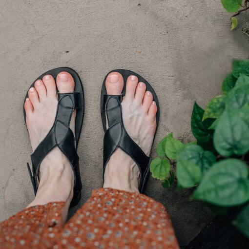 Tikki Soul nahast sandaalid, Macchiato Sisejalats/suvi - HellyK - Kvaliteetsed lasteriided, villariided, barefoot jalatsid