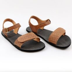 Tikki Vibe nahast sandaalid, Terracotta Sisejalats/suvi - HellyK - Kvaliteetsed lasteriided, villariided, barefoot jalatsid
