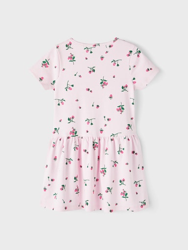 Name It JESSIE kleit, orgaanilisest puuvillast- Cherry Blossom Kleidid/seelikud - HellyK - Kvaliteetsed lasteriided, villariided, barefoot jalatsid