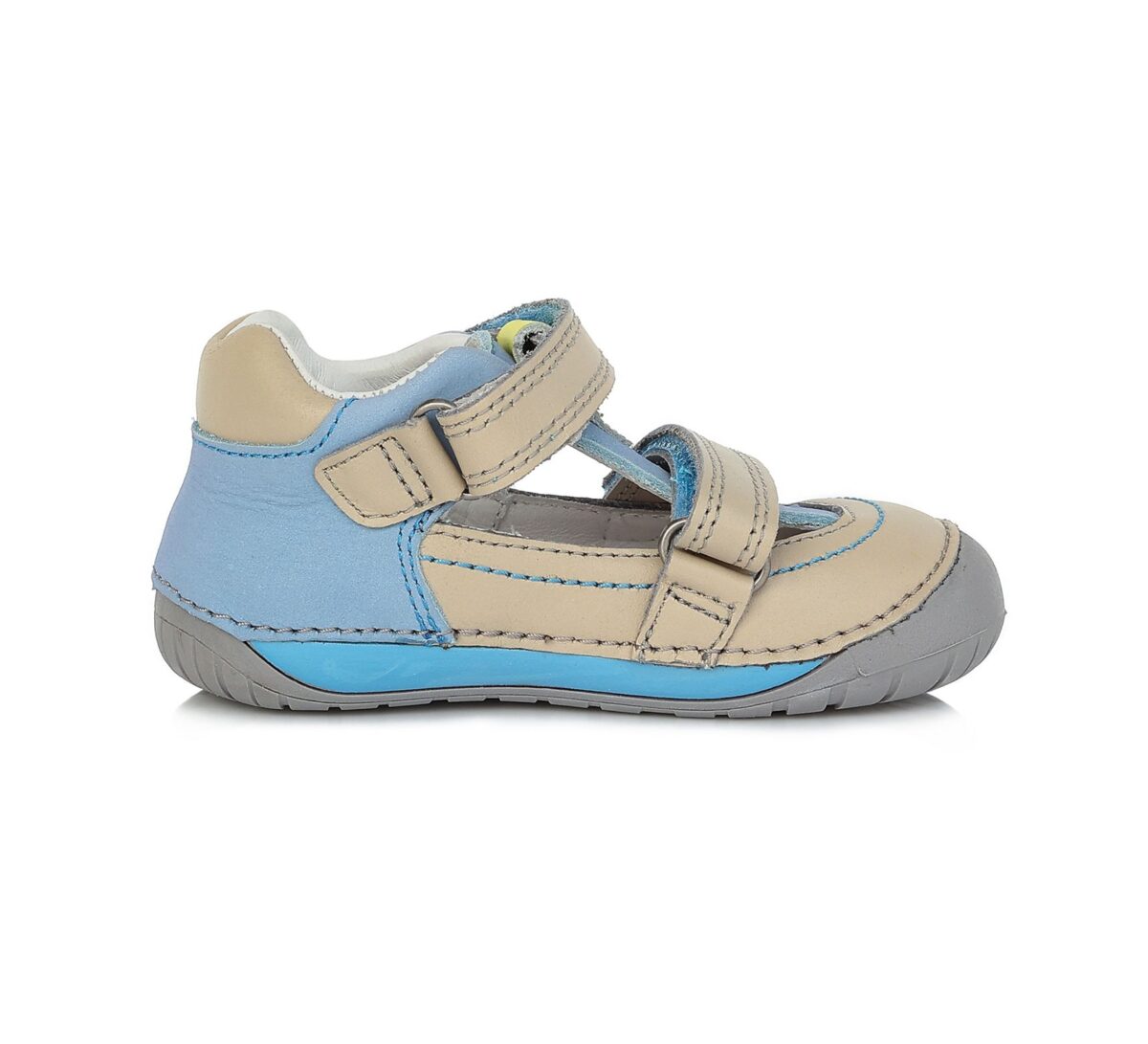 D.D.Step barefoot nahast sandaalid, Grey 070 D.D.Step - HellyK - Kvaliteetsed lasteriided, villariided, barefoot jalatsid