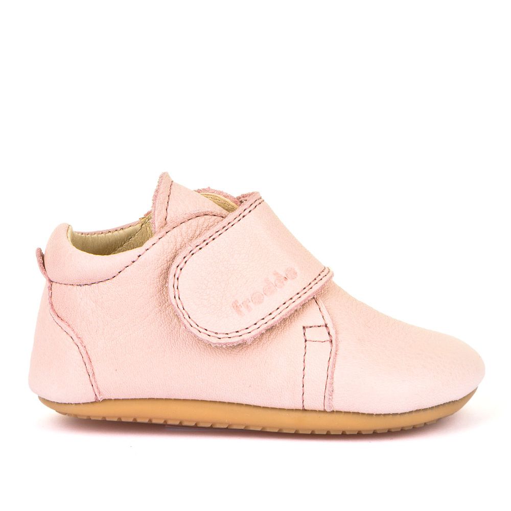 Froddo nahast jalanõud Prewalkers Classic- Pink Kevad/sügis - HellyK - Kvaliteetsed lasteriided, villariided, barefoot jalatsid