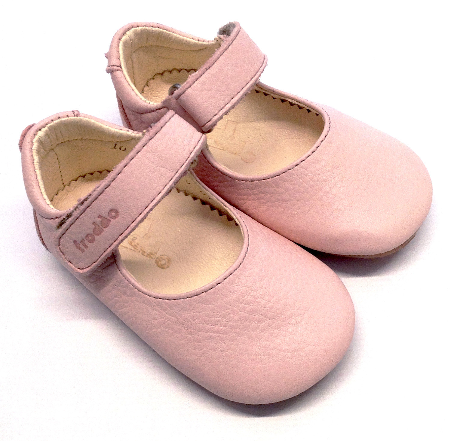 Froddo nahast kingad Mary Jane- Pink Laste barefoot jalatsid - HellyK - Kvaliteetsed lasteriided, villariided, barefoot jalatsid