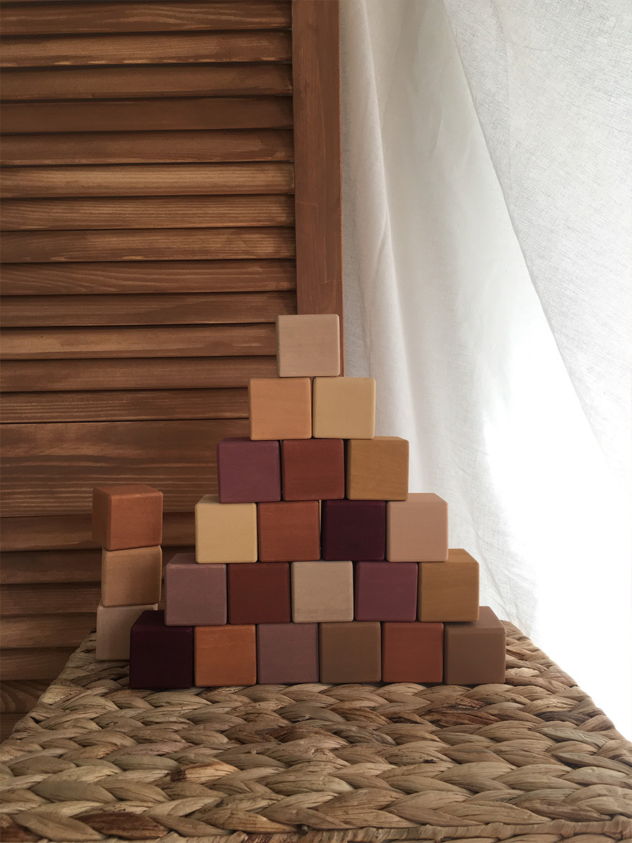 SABO concept puidust klotsid 24tk, Golden Autumn Mänguasjad - HellyK - Kvaliteetsed lasteriided, villariided, barefoot jalatsid