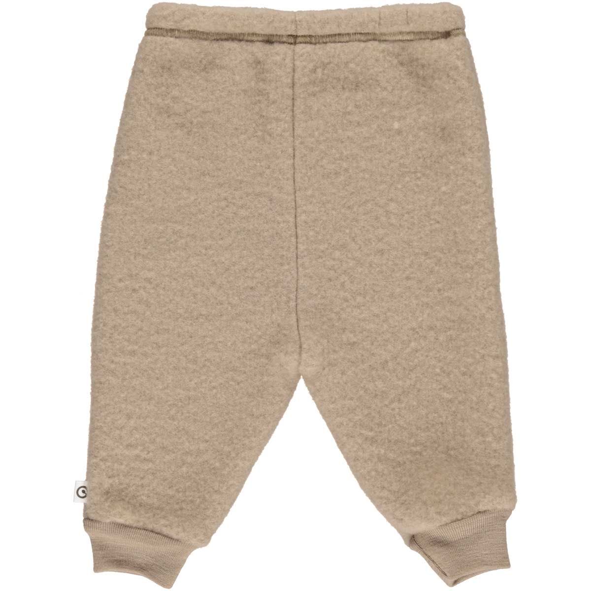 Müsli Woolly fleece pants baby, Seed Green Cotton - HellyK - Kvaliteetsed lasteriided, villariided, barefoot jalatsid