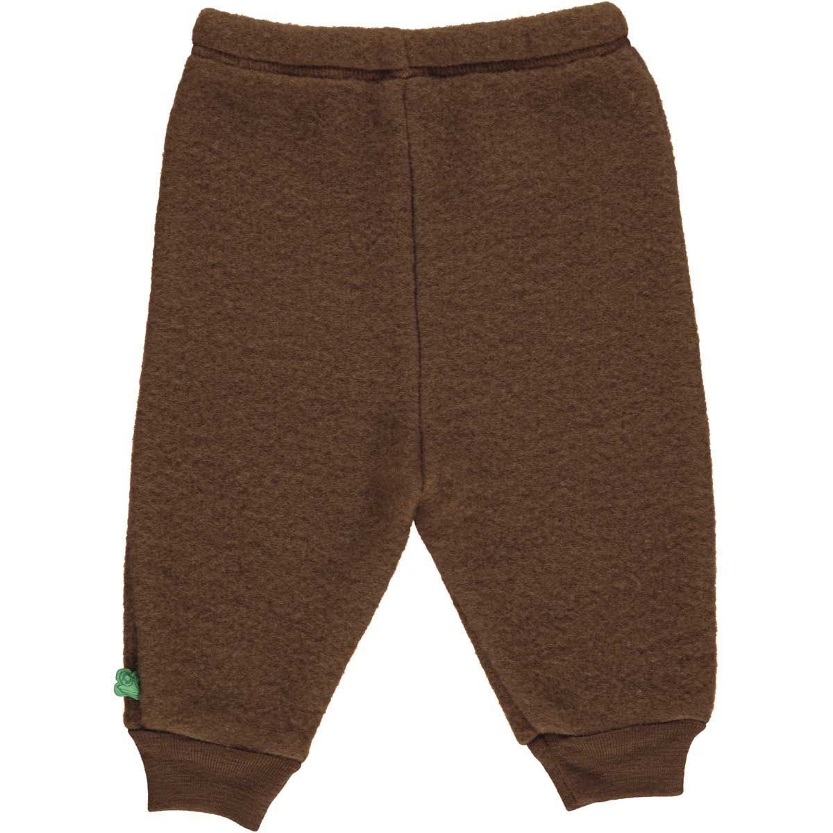 Fred’s World Villafliisist püksid baby, Brown Mist Green Cotton - HellyK - Kvaliteetsed lasteriided, villariided, barefoot jalatsid