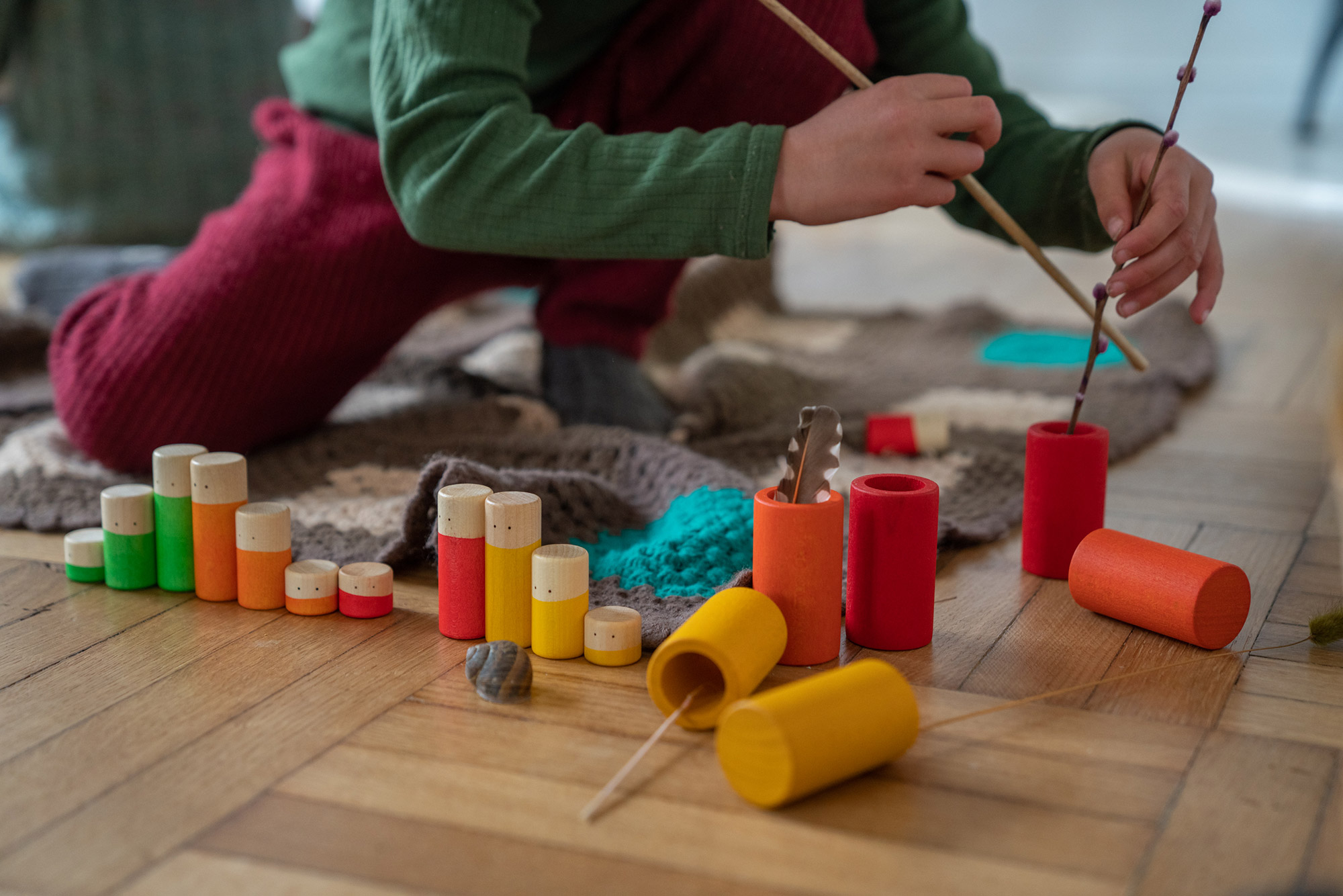 Grapat LO Grapat puidust mänguasjad - HellyK - Kvaliteetsed lasteriided, villariided, barefoot jalatsid
