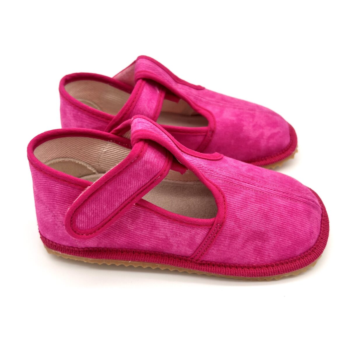 Beda Boty sisejalats SLIM, Pink Batika Beda Boty valik - HellyK - Kvaliteetsed lasteriided, villariided, barefoot jalatsid
