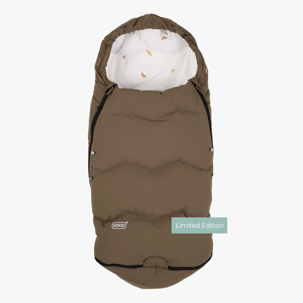 Voksi soojakott Explorer Walnut Limited Edition Kodumaailm - HellyK - Kvaliteetsed lasteriided, villariided, barefoot jalatsid