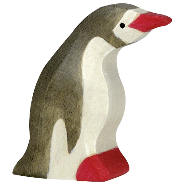 Holztiger, puidust väike Pingviin Mänguasjad - HellyK - Kvaliteetsed lasteriided, villariided, barefoot jalatsid