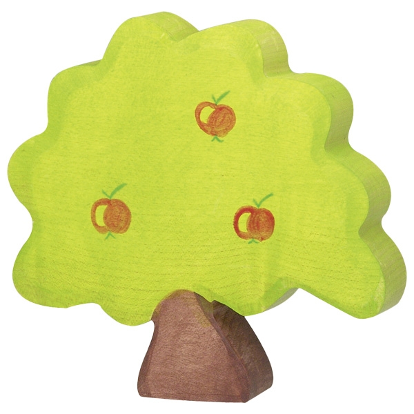 Holztiger, puidust väike Õunapuu Mänguasjad - HellyK - Kvaliteetsed lasteriided, villariided, barefoot jalatsid