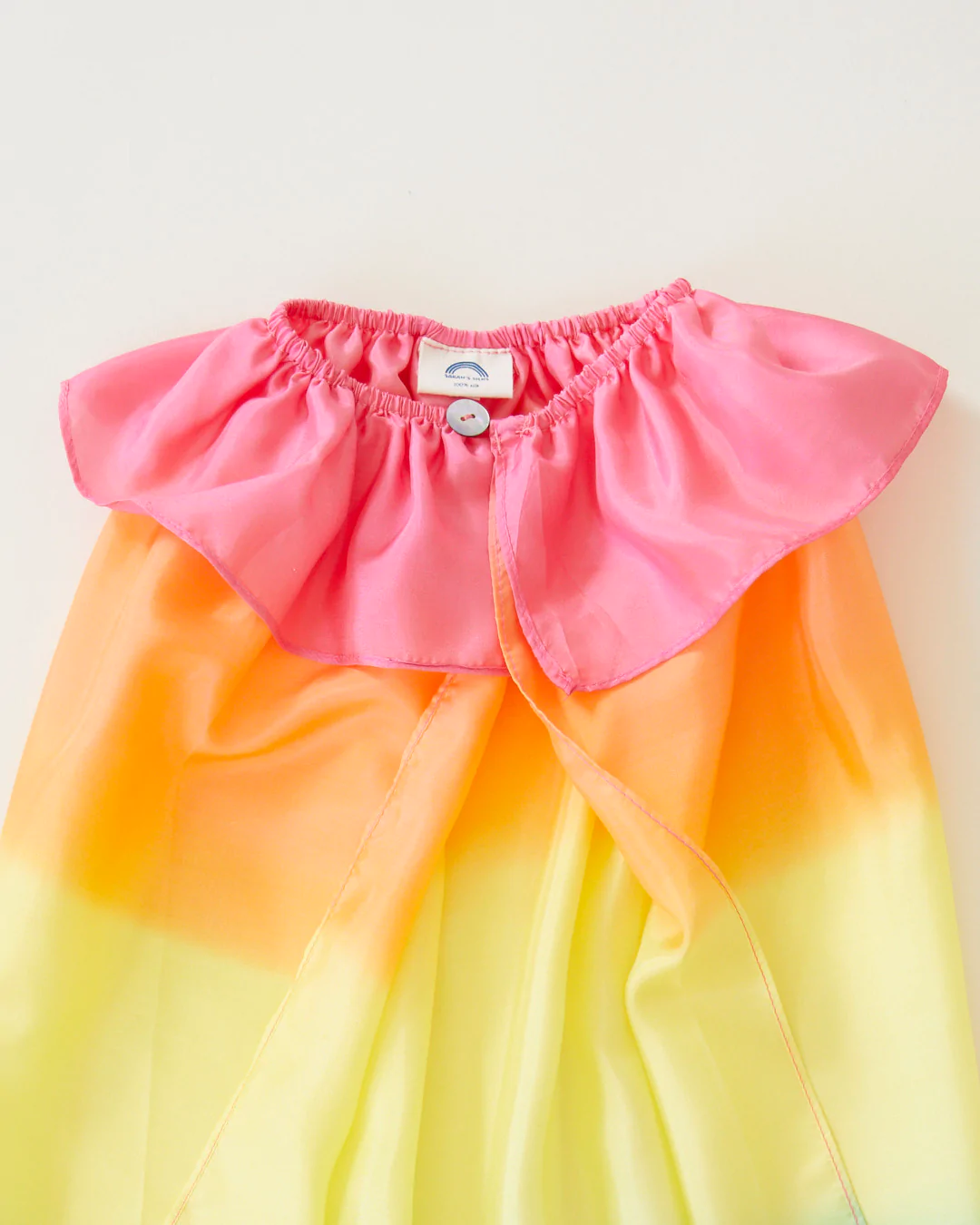 Sarah’s Silks mängusiidist keep – Rainbow Kostüümid - HellyK - Kvaliteetsed lasteriided, villariided, barefoot jalatsid