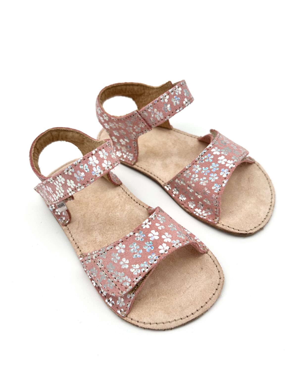 Ok Bare Mirrisa sandaalid, Heleroosa Laste barefoot jalatsid - HellyK - Kvaliteetsed lasteriided, villariided, barefoot jalatsid