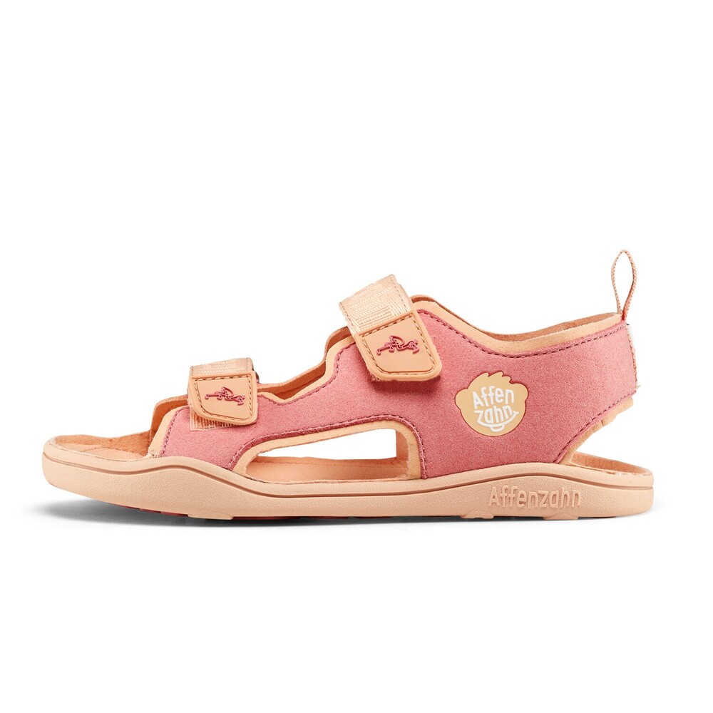 Affenzahn vegan sandaalid Microfibre Airy- Flamingo Laste barefoot jalatsid - HellyK - Kvaliteetsed lasteriided, villariided, barefoot jalatsid