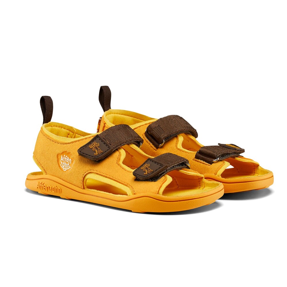 Affenzahn vegan sandaalid Microfibre Airy- Seal Laste barefoot jalatsid - HellyK - Kvaliteetsed lasteriided, villariided, barefoot jalatsid