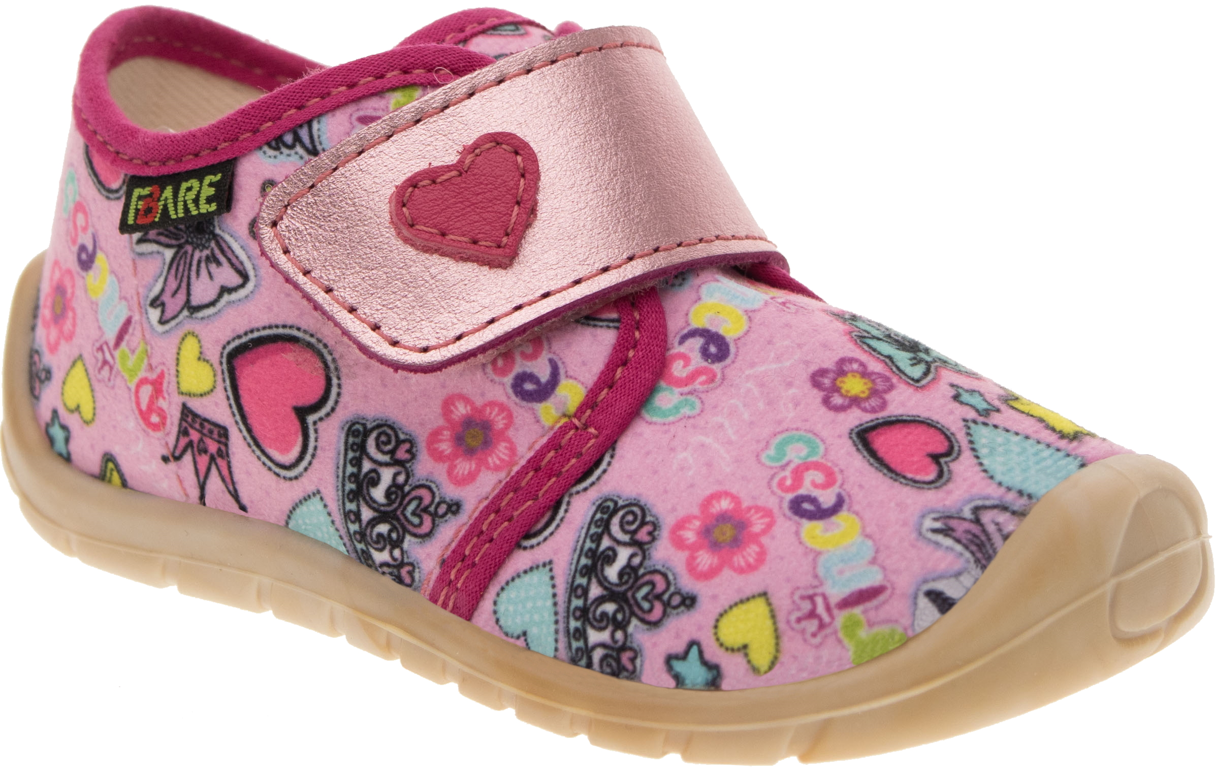 Fare Bare tekstiilist jalanõud Printsess Laste barefoot jalatsid - HellyK - Kvaliteetsed lasteriided, villariided, barefoot jalatsid