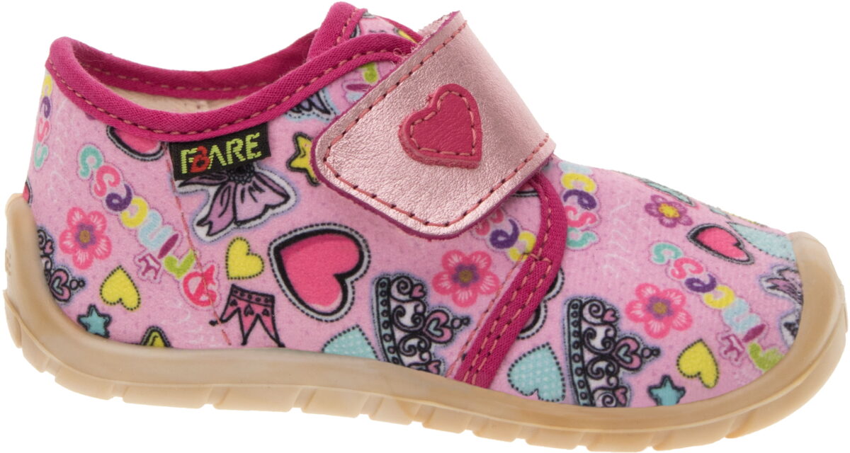 Fare Bare tekstiilist jalanõud Printsess Laste barefoot jalatsid - HellyK - Kvaliteetsed lasteriided, villariided, barefoot jalatsid