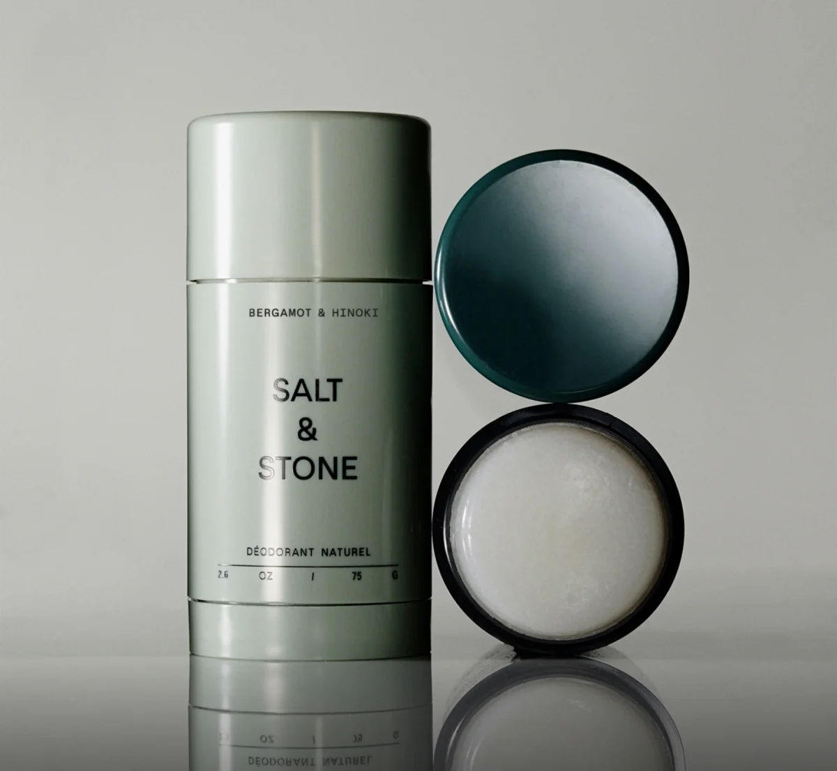 Salt & Stone naturaalne deodorant, Bergamot & Hinoki Hooldusvahendid, kosmeetika ja aksessuaarid - HellyK - Kvaliteetsed lasteriided, villariided, barefoot jalatsid