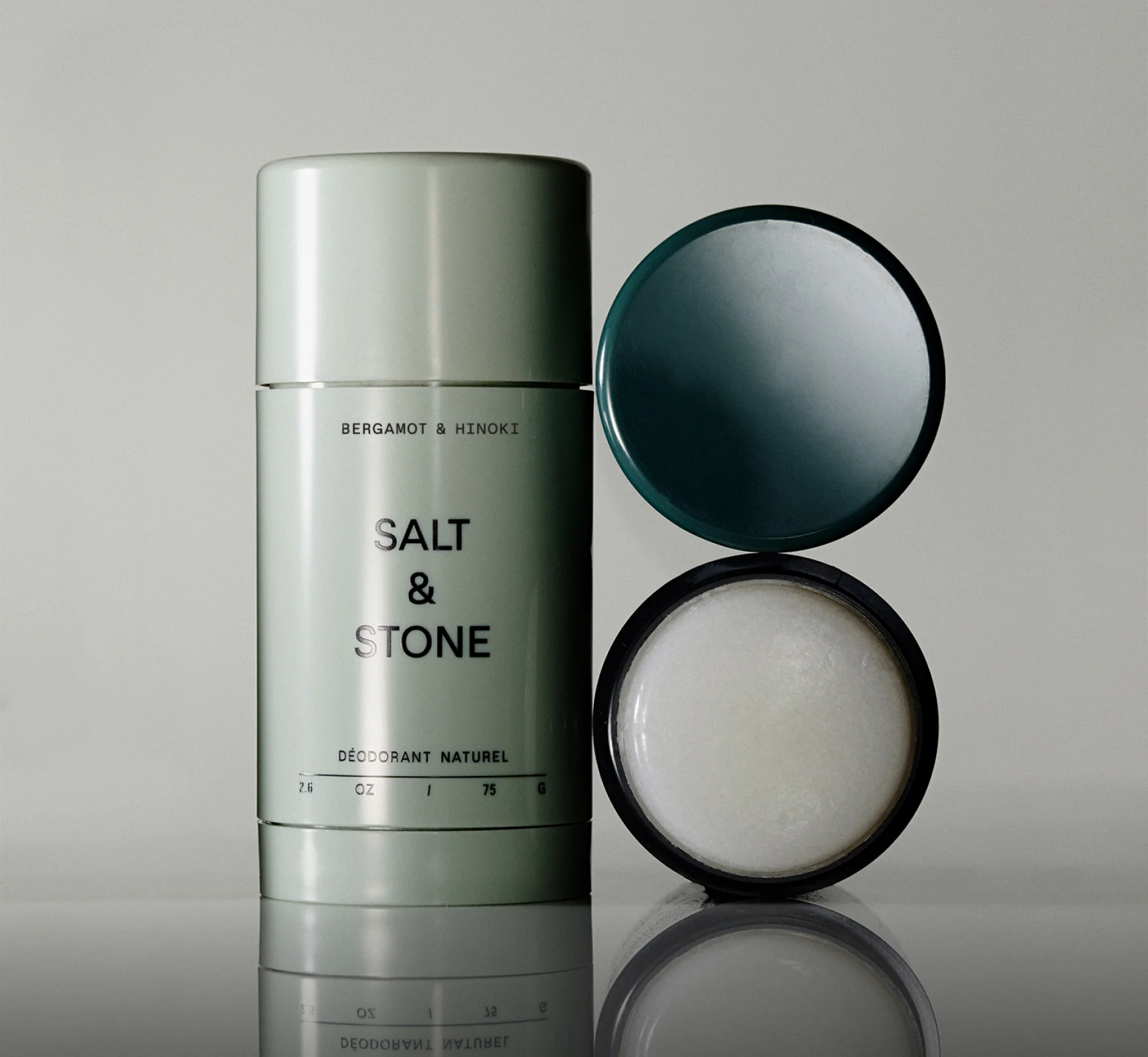 Salt & Stone naturaalne deodorant-gel tundlikule nahale, Bergamot & Hinoki Hooldusvahendid ja kosmeetika - HellyK - Kvaliteetsed lasteriided, villariided, barefoot jalatsid