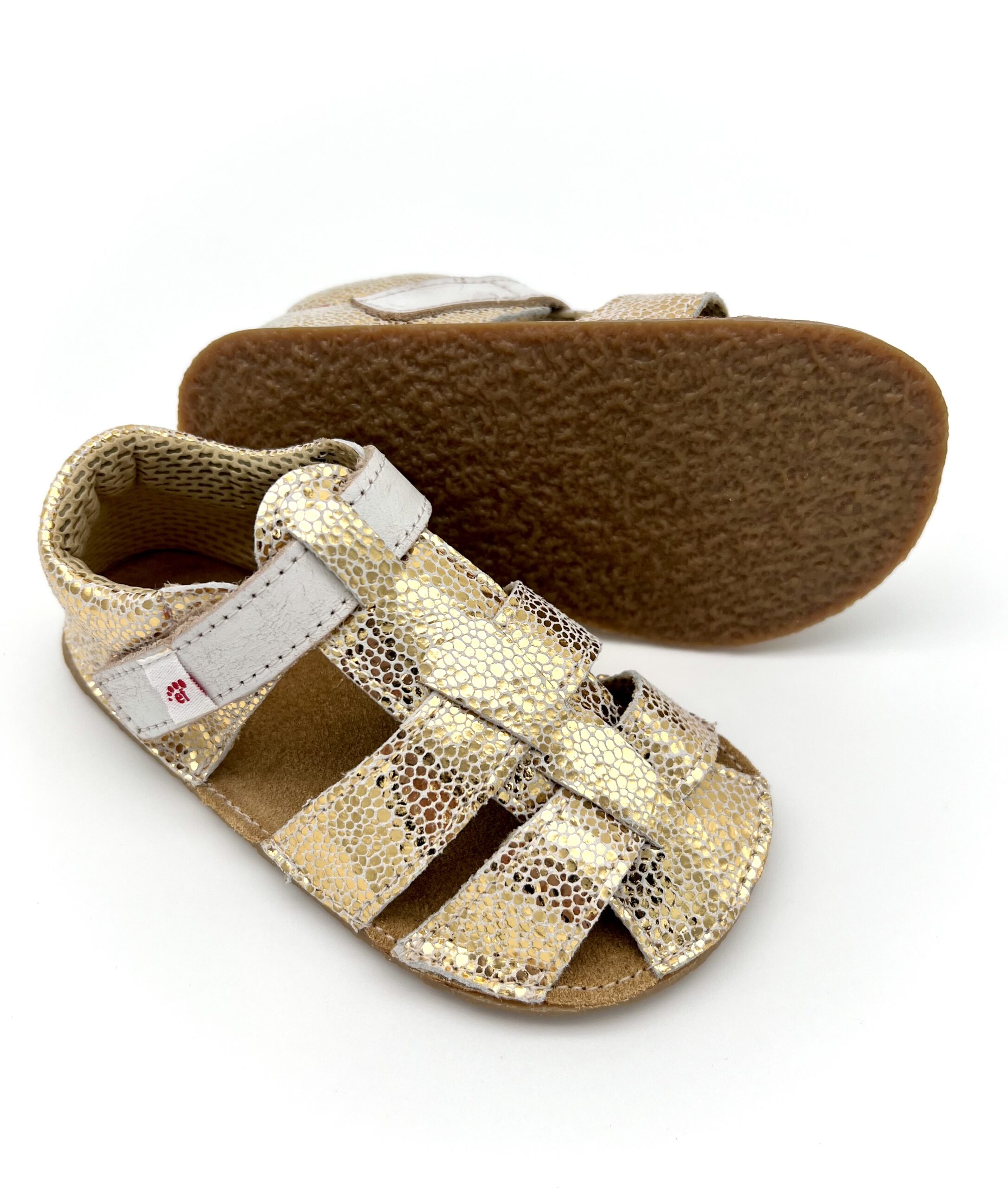 EF barefoot nahast sandaalid, Grey Laste barefoot jalatsid - HellyK - Kvaliteetsed lasteriided, villariided, barefoot jalatsid