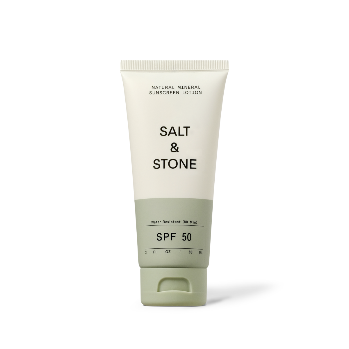Salt & Stone looduslik mineraalne päikeselosjoon SPF 50, 88 ml Hooldusvahendid ja kosmeetika - HellyK - Kvaliteetsed lasteriided, villariided, barefoot jalatsid