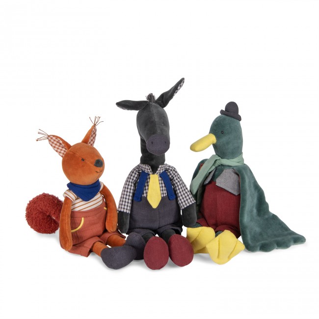 Moulin Roty Part Simonet Kaisukad ja kaltsunukud - HellyK - Kvaliteetsed lasteriided, villariided, barefoot jalatsid