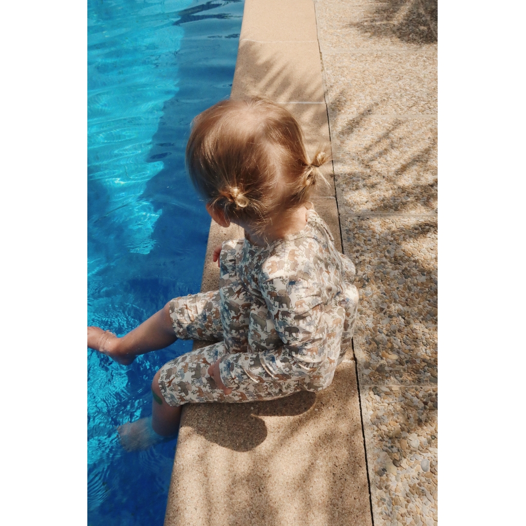 Konges Slojd UV kaitsega ujukitega ujumistrikoo – Safari Lasteriided - HellyK - Kvaliteetsed lasteriided, villariided, barefoot jalatsid