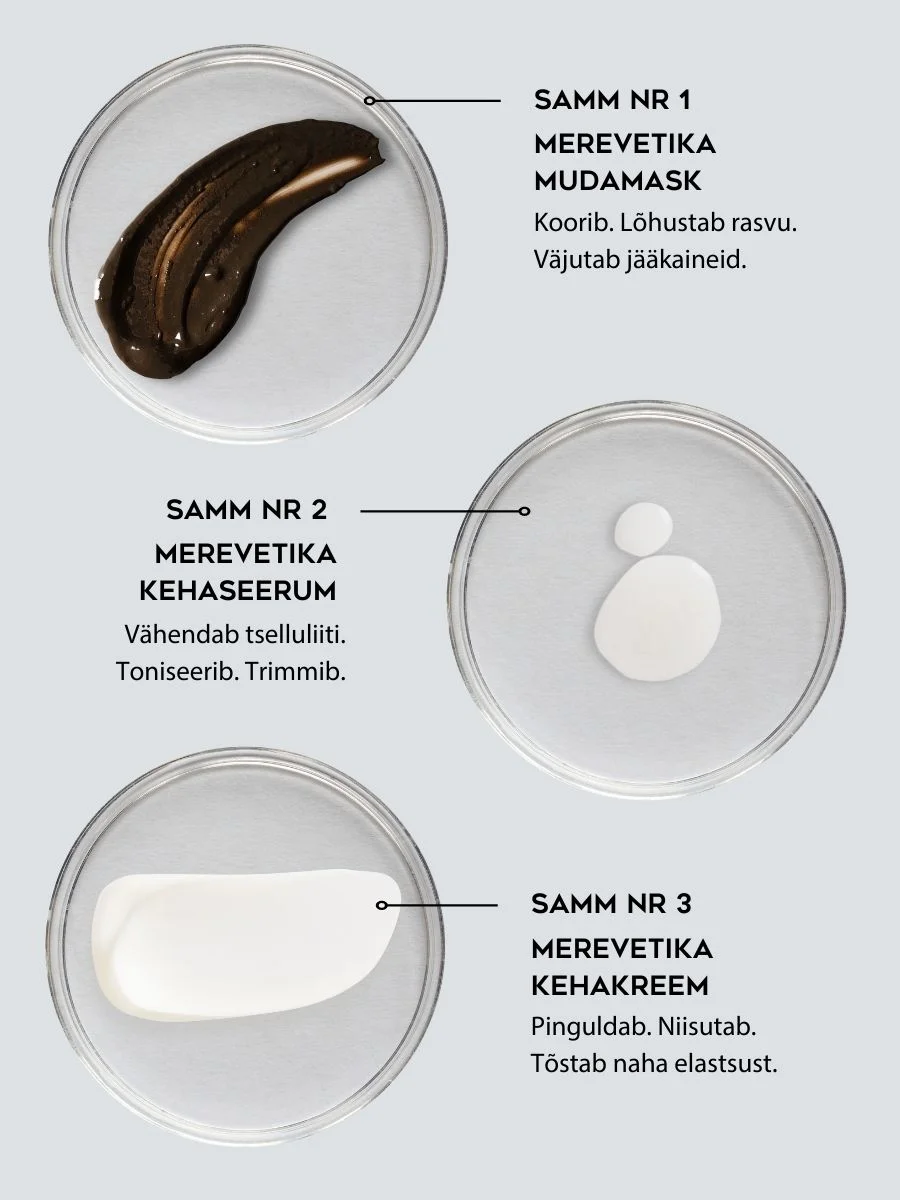 MAGRADA Pinguldav merevetika kehamask ravimudaga, 200ml Hooldusvahendid, kosmeetika ja aksessuaarid - HellyK - Kvaliteetsed lasteriided, villariided, barefoot jalatsid