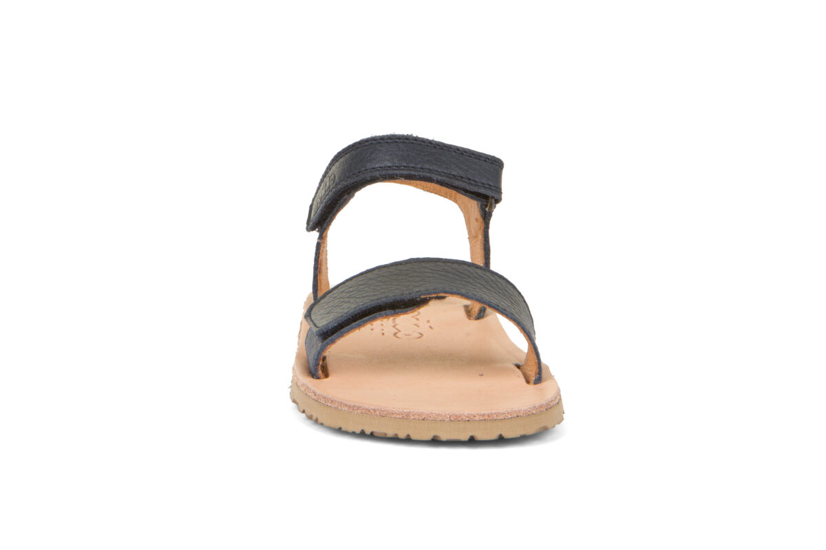Froddo nahast sandaalid FLEXY LIA, Blue Laste barefoot jalatsid - HellyK - Kvaliteetsed lasteriided, villariided, barefoot jalatsid