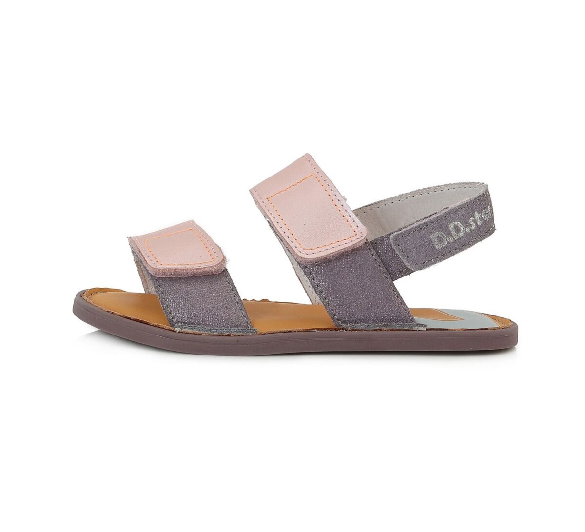 D.D.Step nahast lahtised sandaalid, Lavender D.D.Step - HellyK - Kvaliteetsed lasteriided, villariided, barefoot jalatsid